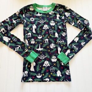 Hanna Andersson Star Wars Themed Long Sleeve PJ Shirt - Star Wars Holiday